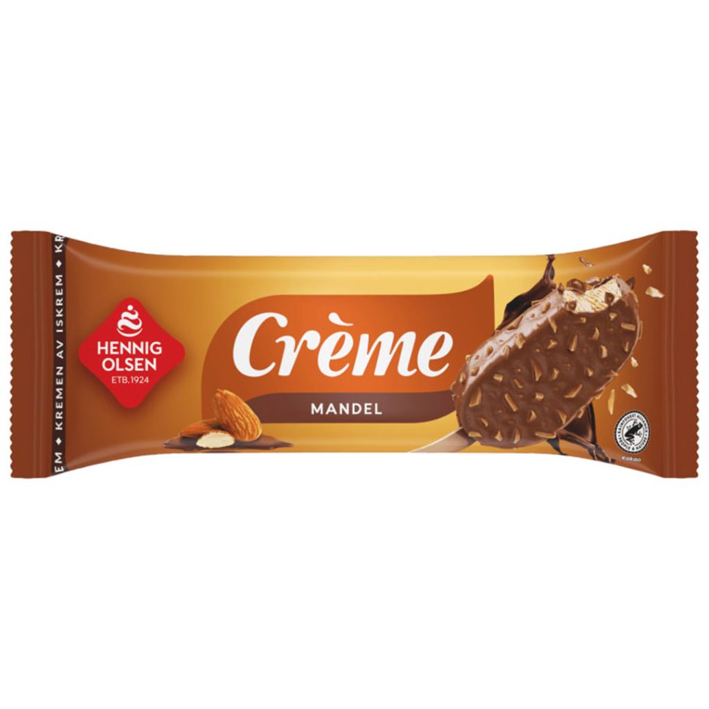Creme fløteis mandel  110ml