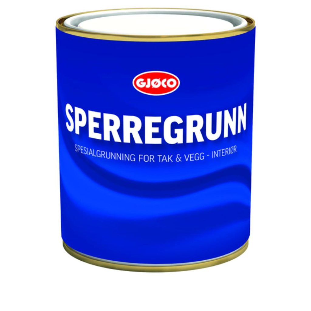 Gjøco sperregrunn base hvit  0,68l