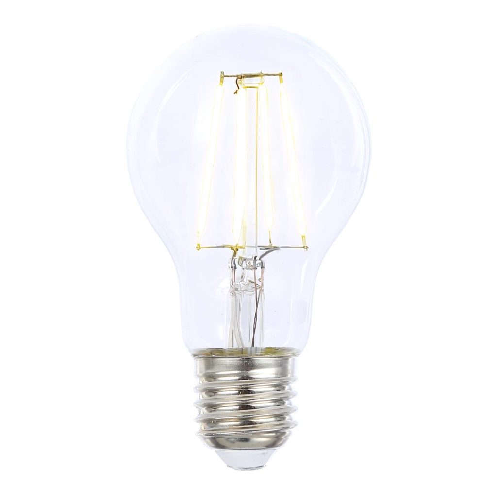 Aneta normal 6w led filament e27, klar