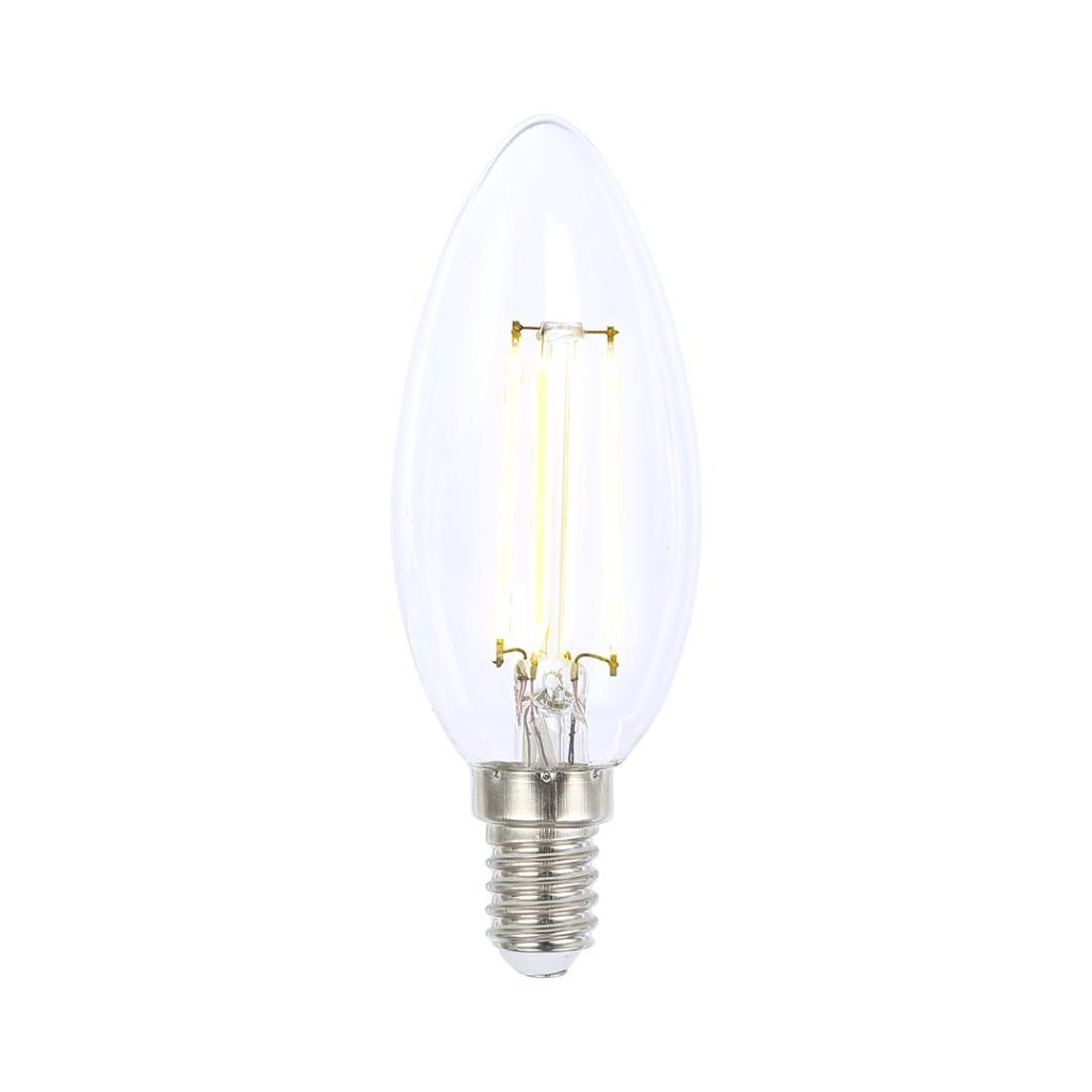 Aneta mignon 4w led filament e14 dimbar,