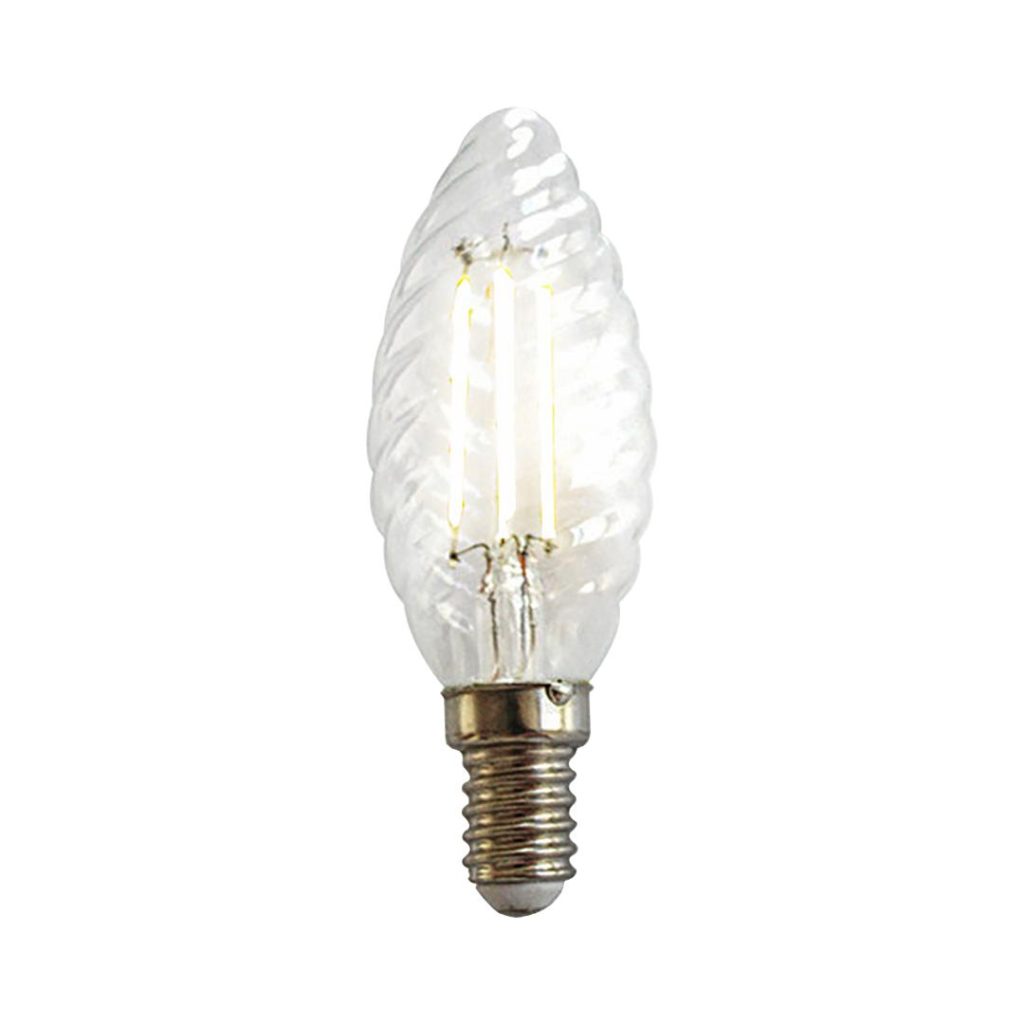 Aneta vridd mignon 4w led filament e14 d