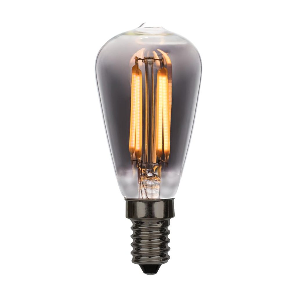 Aneta edison 1,6w led filament e14, røkf