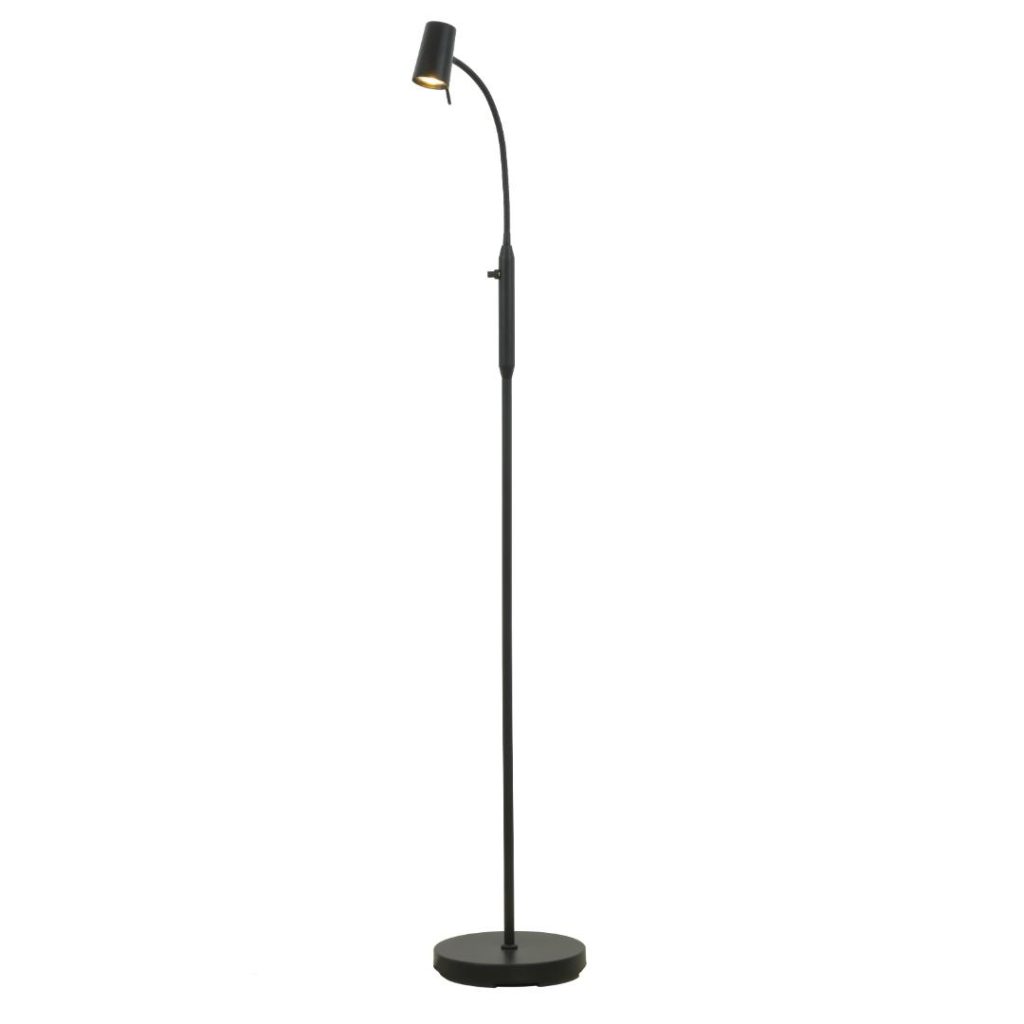 Pilot gulvlampe svart gu10