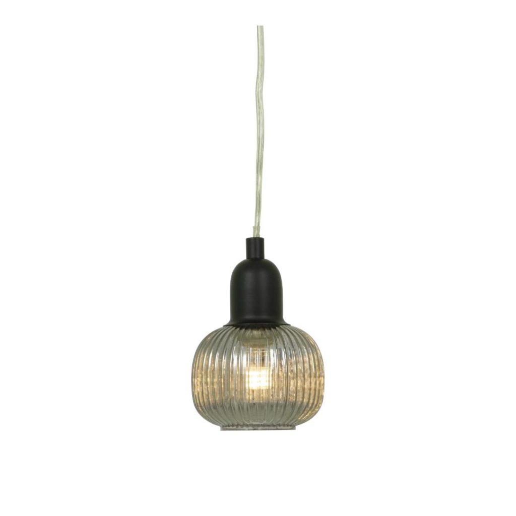 Elin vinduspendel svart/sotet g9 4 m led