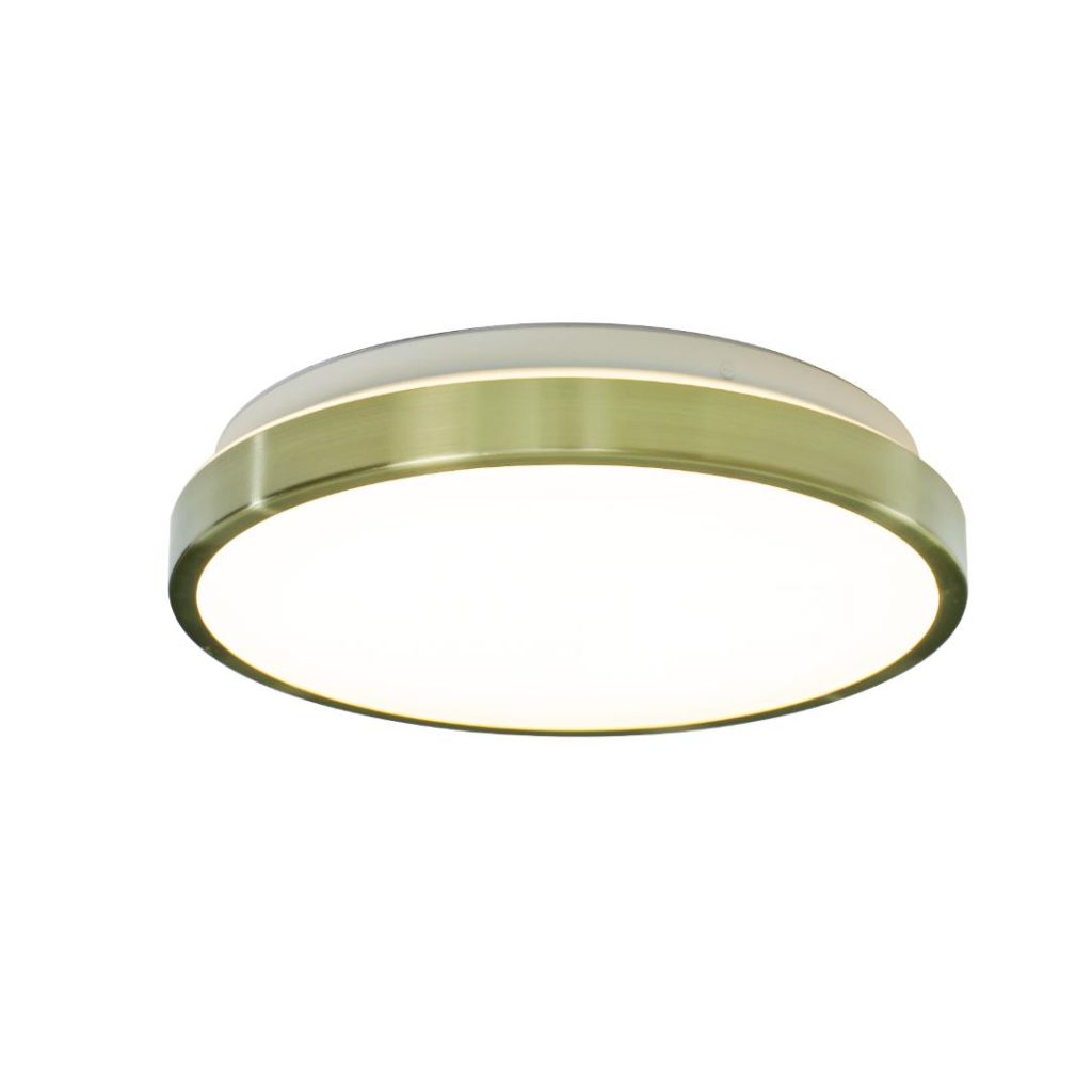 Veroli plafond bad matt messing ip44 led