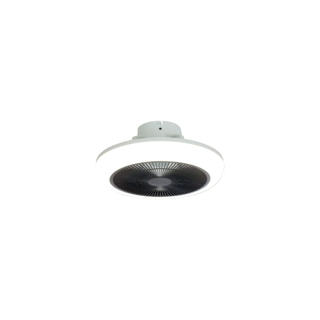 Air plafond med vifte hvit/svart led 25w