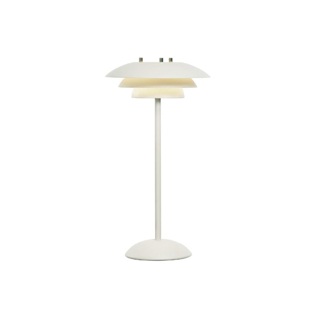 Epsilon recharge bordlampe laddbar hvit