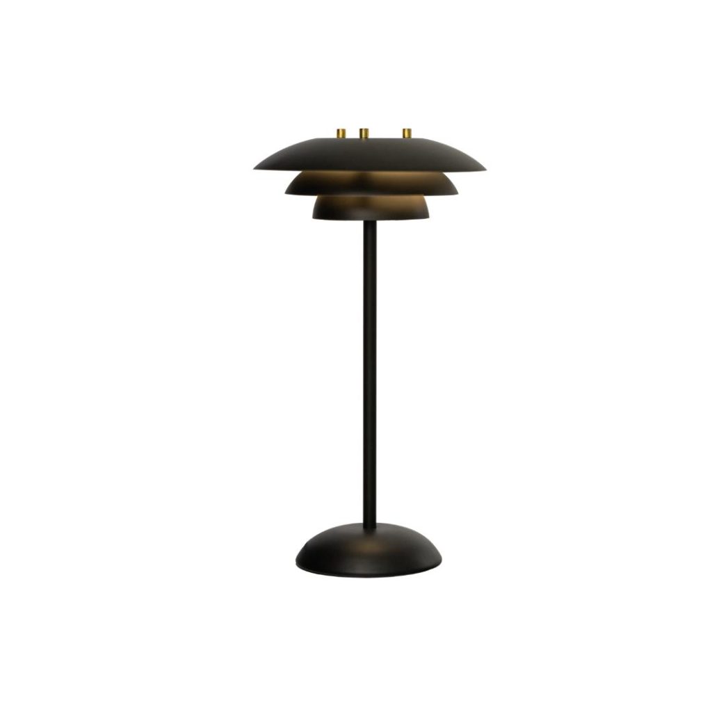 Epsilon recharge bordlampe laddbar svart