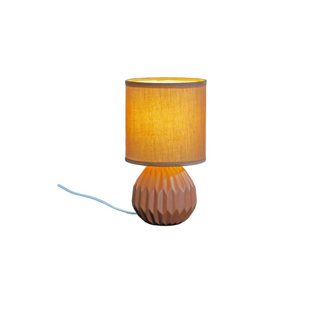 Charlotte bordlampe terracotta e14 inkl.