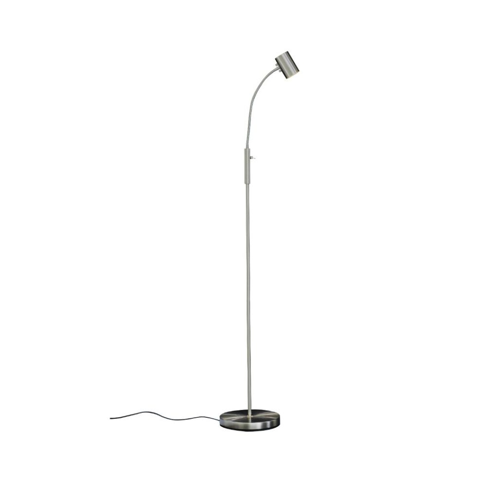Hugin gulvlampe stål gu10