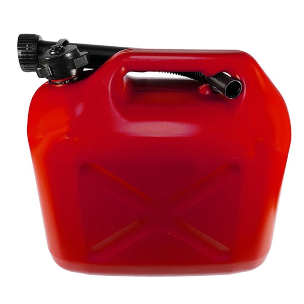 Bensinkanne 10l rød