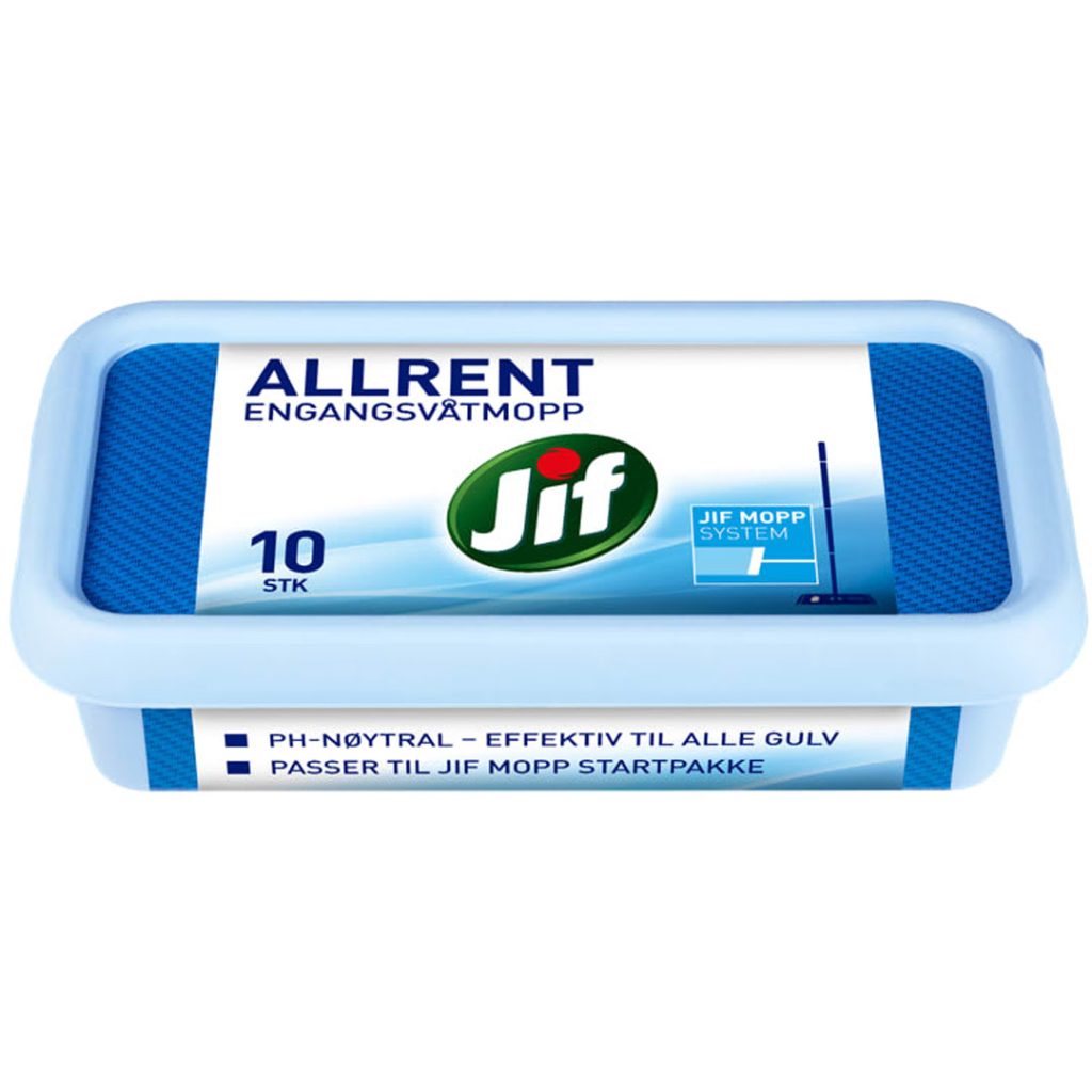 Jif engangsvåtmopp allrent