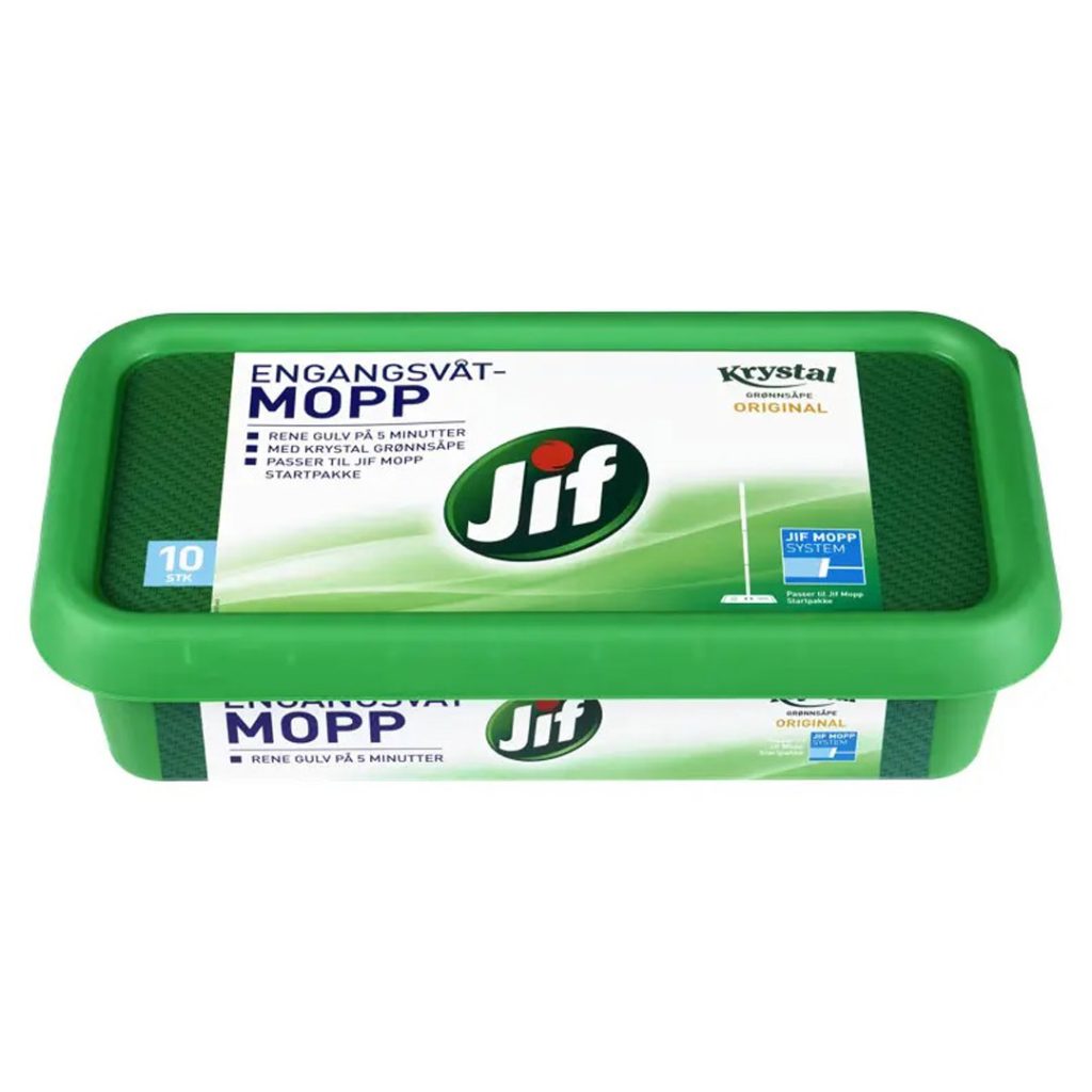 Jif engangsvåtmopp krystal