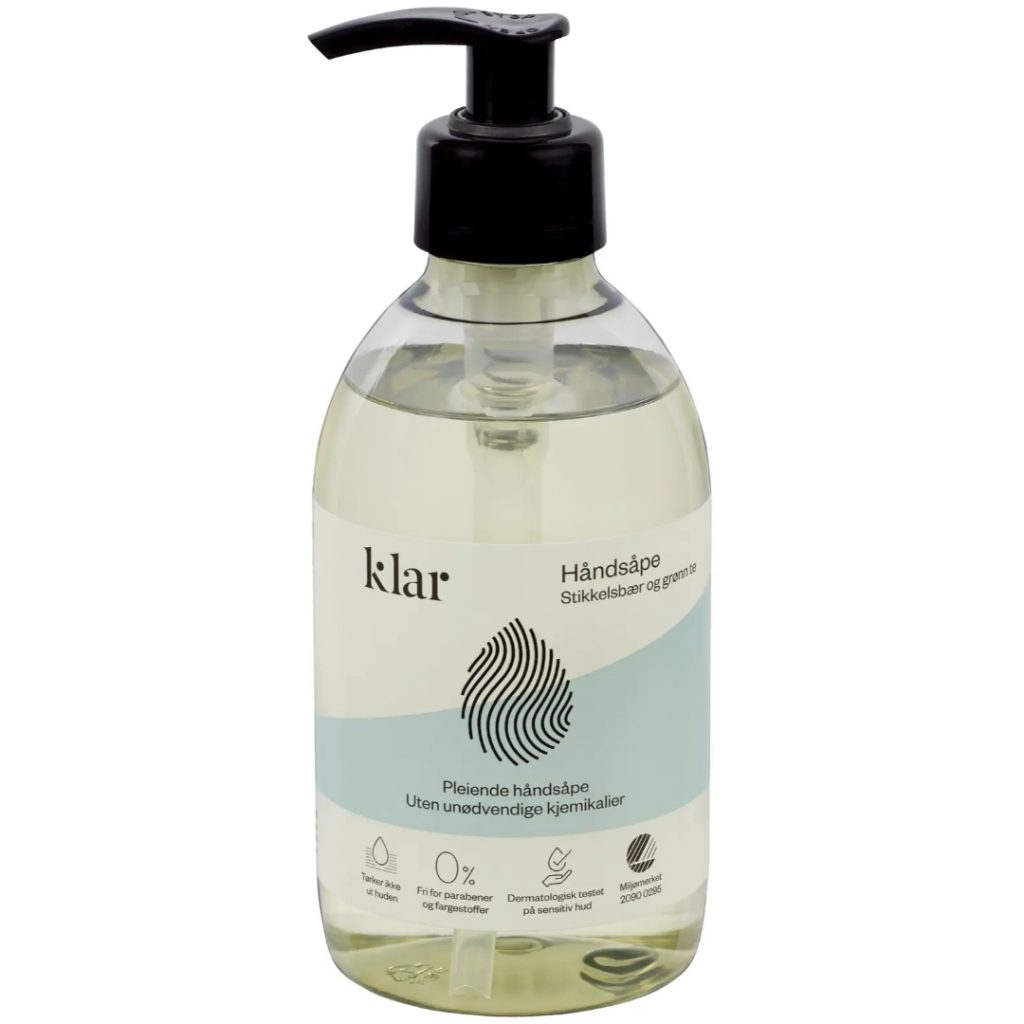 Klar håndsåpe pumpeflaske 300ml