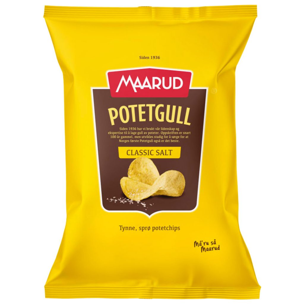 Maarud potetgull salt 240g