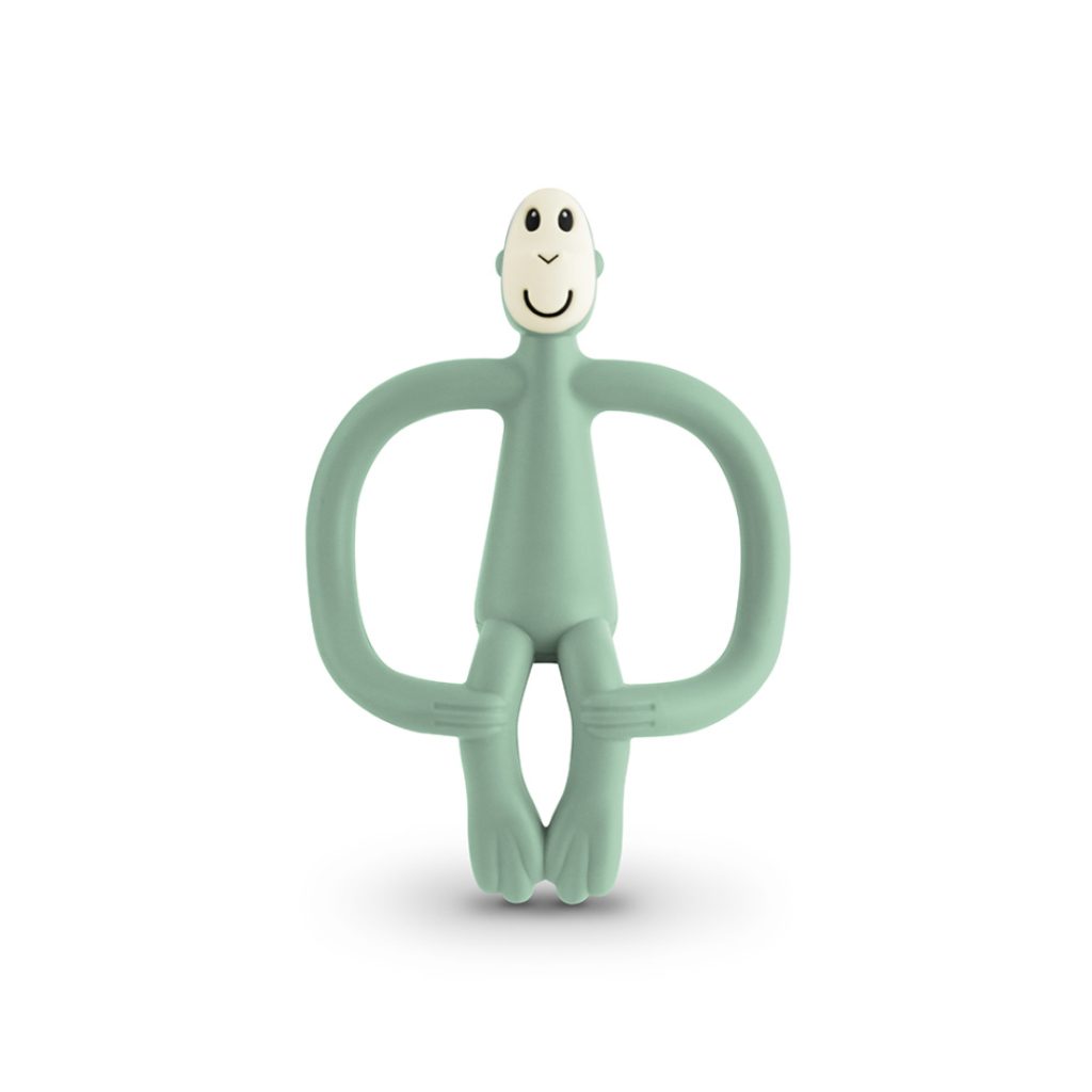Matchstick monkey teething mint green