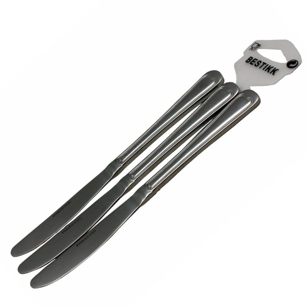 Bestikk kniv 3 stk