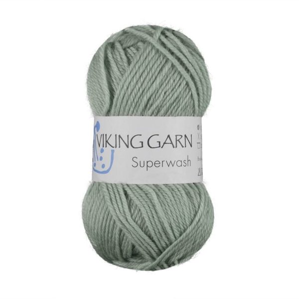 Viking Superwash, farge 128 Lys Petrol