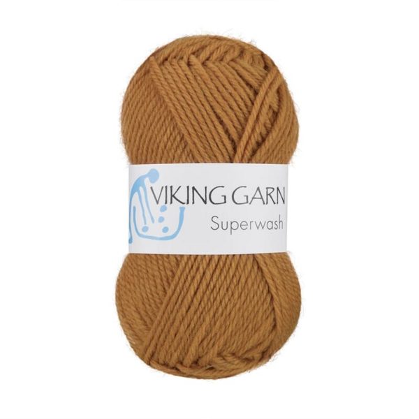 Viking Superwash, farge 144 Korngul