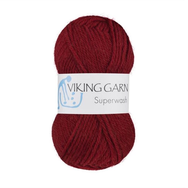 Viking Superwash, farge 161 Rust
