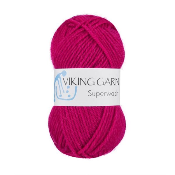 Viking Superwash, farge 164 Rosa