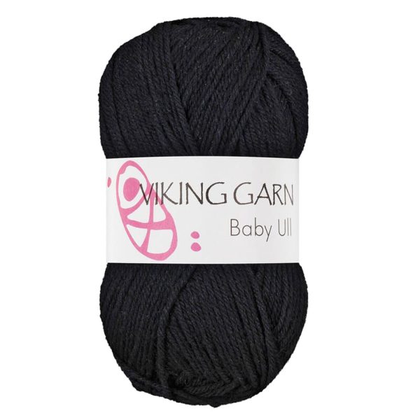 Viking Baby Ull, farge 317 Koksgrå