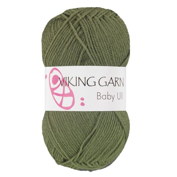 Viking Baby Ull, farge 334 Grønn