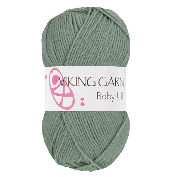Viking Baby Ull, farge 338 Grønn