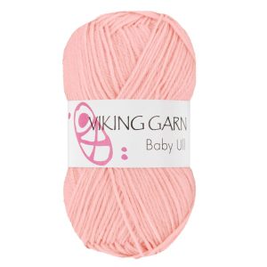 Garn viking baby ull lys aprikos 347