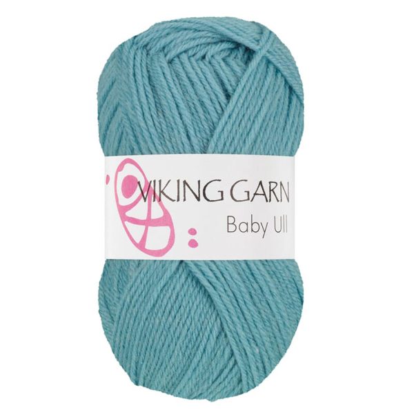 Viking Baby Ull, farge 379 Turkis