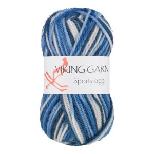 Garn viking sportsragg 525 hvit/blå