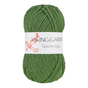 Garn viking sportsragg 533 grønn