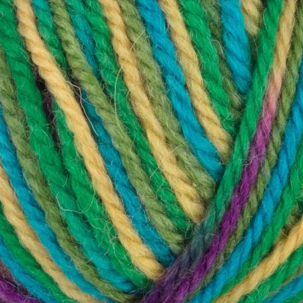 Viking Sportsragg, farge 592 Lilla Gul Grø