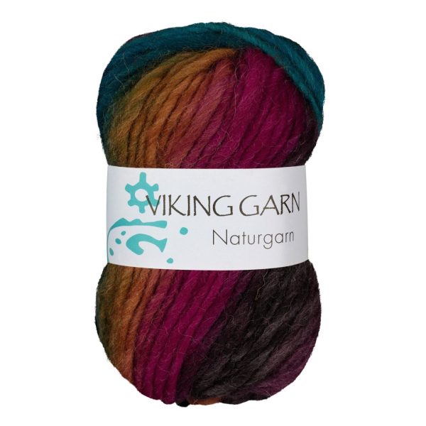 Viking Naturgarn, farge 656 Mulit Lilla Ja