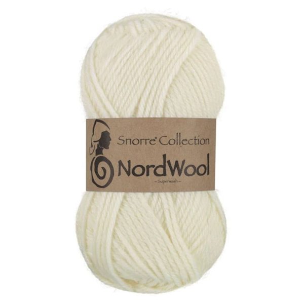 Viking Snorre Nordwool, farge 100 Bleket H