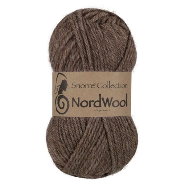 Viking Snorre Nordwool, farge 108 Brun