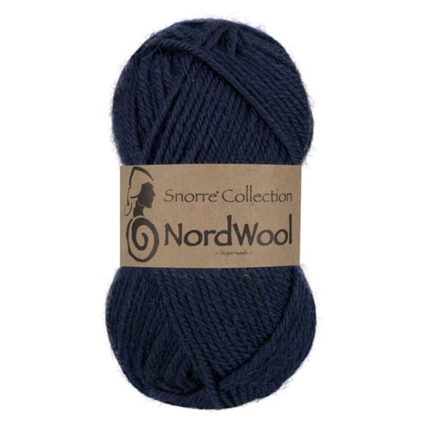 Viking Snorre Nordwool, farge 126 Marine