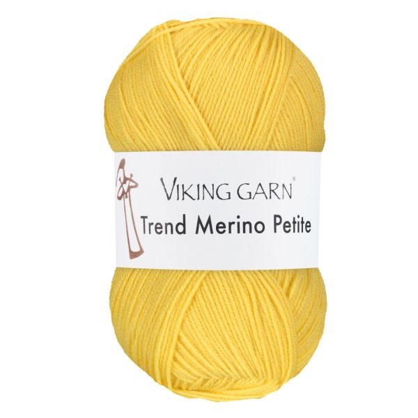 Viking Merino Petit, farge 340 Trend Merino Petite Gul