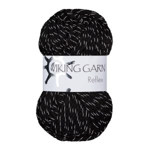 Garn viking reflex 403 sort