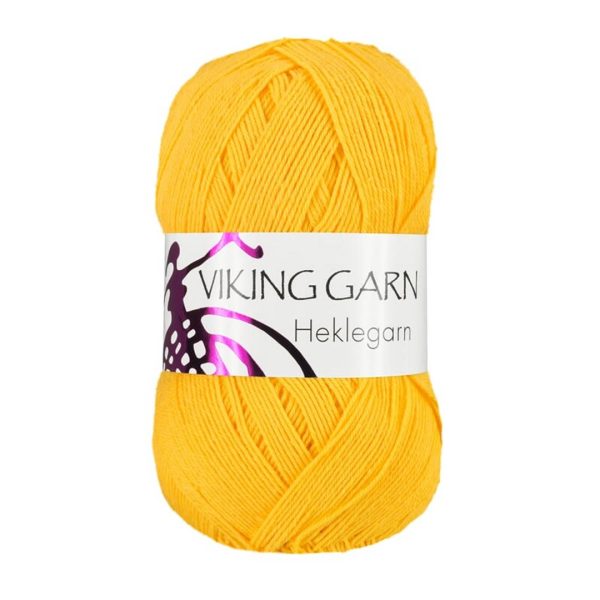 Viking Heklegarn, farge 845 12 4 Gul