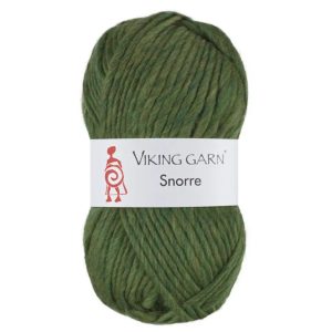 Garn viking snorre 232 lys grønn