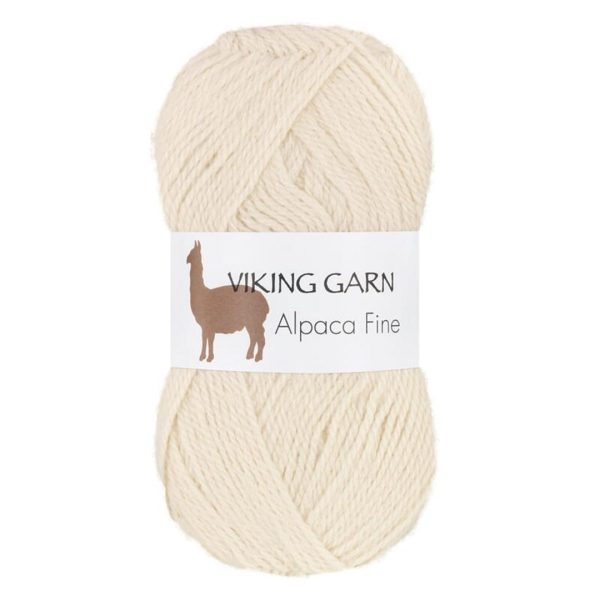 Viking Alpaca Fine, farge 602 Natur