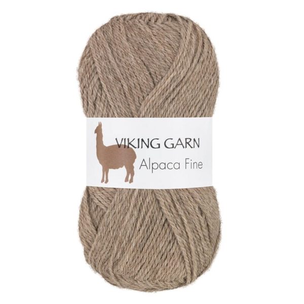 Viking Alpaca Fine, farge 607 Beige