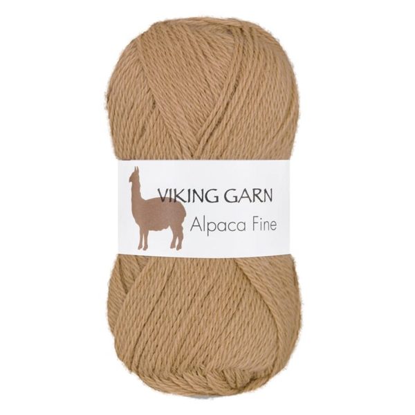 Viking Alpaca Fine, farge 610 Camel