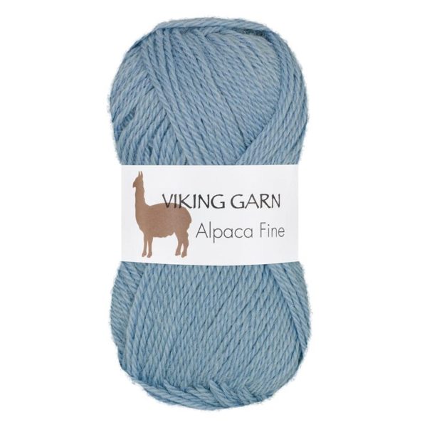 Viking Alpaca Fine, farge 621 Blå
