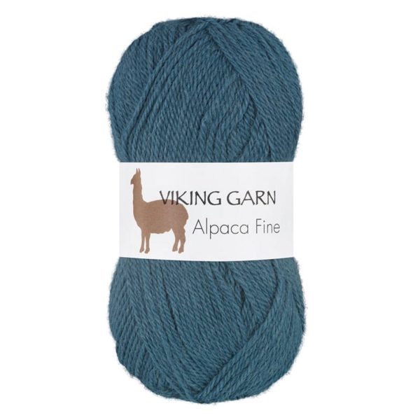 Viking Alpaca Fine, farge 623 Blå
