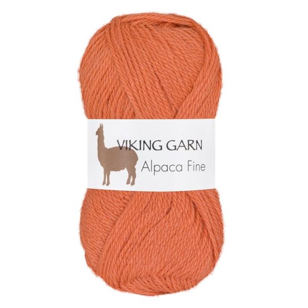 Viking Alpaca Fine, farge 649 Melon