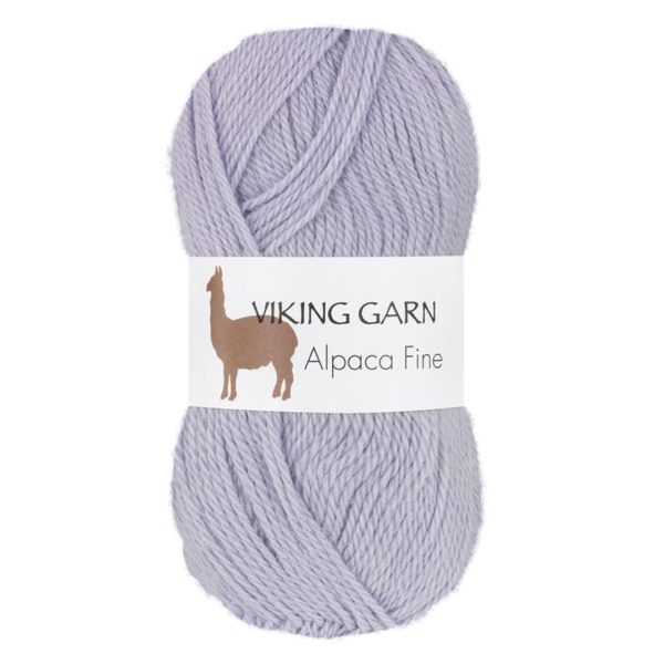 Viking Alpaca Fine, farge 667 Lavendel