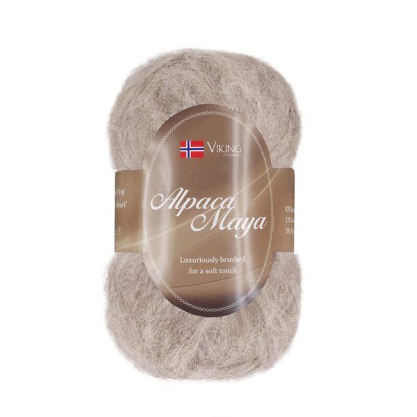 Viking Alpaca Maya, farge 707 Beige