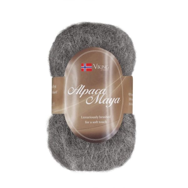 Viking Alpaca Maya, farge 715 Grå
